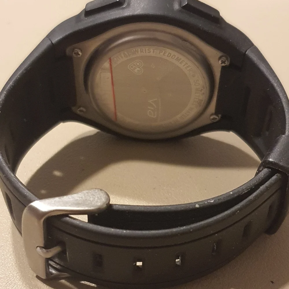 10/$20 Vtg Highgear Via Digital Alarm Chrono Men's Watch